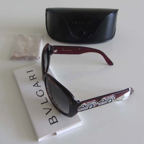 Limited Edition BVLGARI Oversized Sunglasses 8038B - Picture 2 of 7